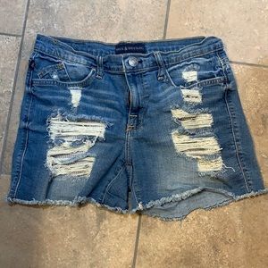 Rock & Republic distressed denim shorts
